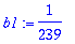 b1 := 1/239