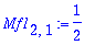 Mf1[2,1] := 1/2