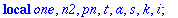 arctan1over := proc (n) local one, n2, pn, t, a, s, k, i; description 