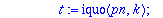 arctan1over := proc (n) local one, n2, pn, t, a, s, k, i; description 