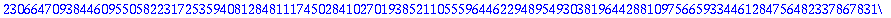 Maple_pi := 3.1415926535897932384626433832795028841971693993751058209749445923078164062862089986280348253421170679821480865132823066470938446095505822317253594081284811174502841027019385211055596446229...