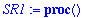 SR1 := proc () local t; Digits := Digits+4; t := 5*`evalf/hypergeom/kernel`([1/2, 1/2, 1/2, 47/42],[1, 1, 5/42],1/64); t := 16/t; Digits := Digits-4; evalf(t) end proc