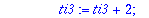 Newton := proc () local d, one, p4, osq3, sq3, ti1, ti2, ti3, c, i, ct, pi; description 