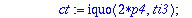 Newton := proc () local d, one, p4, osq3, sq3, ti1, ti2, ti3, c, i, ct, pi; description 